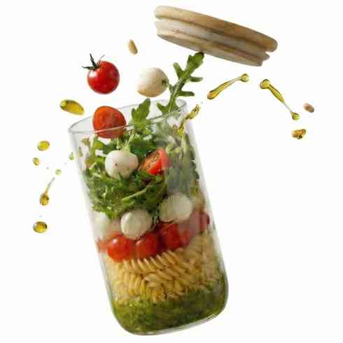 Salada de Pote com Ingredientes Frescos